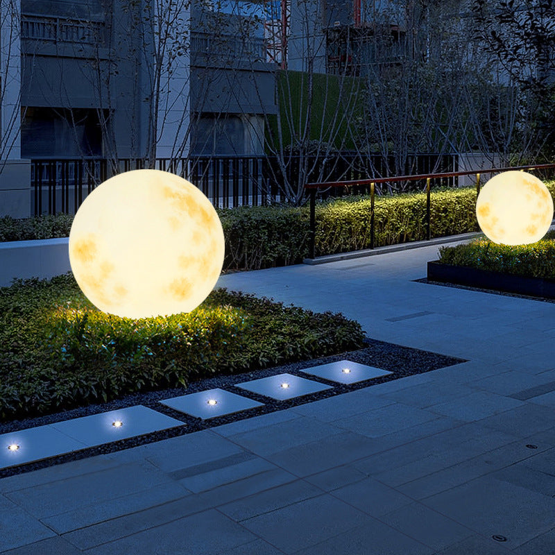 Moon globe outdoor light - view 4