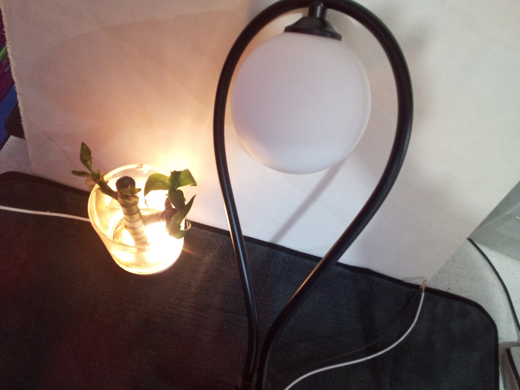 Nordic bedside wall lamp with milk white glass shade - view 2