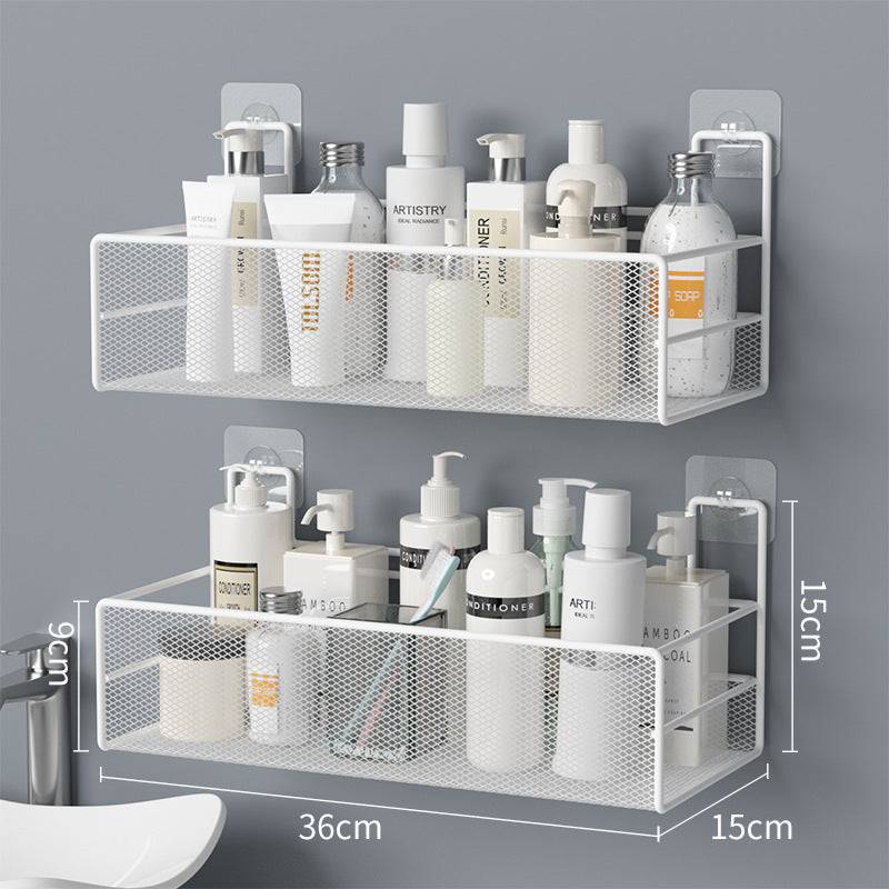 Wall-mounted bathroom shelf - view 4