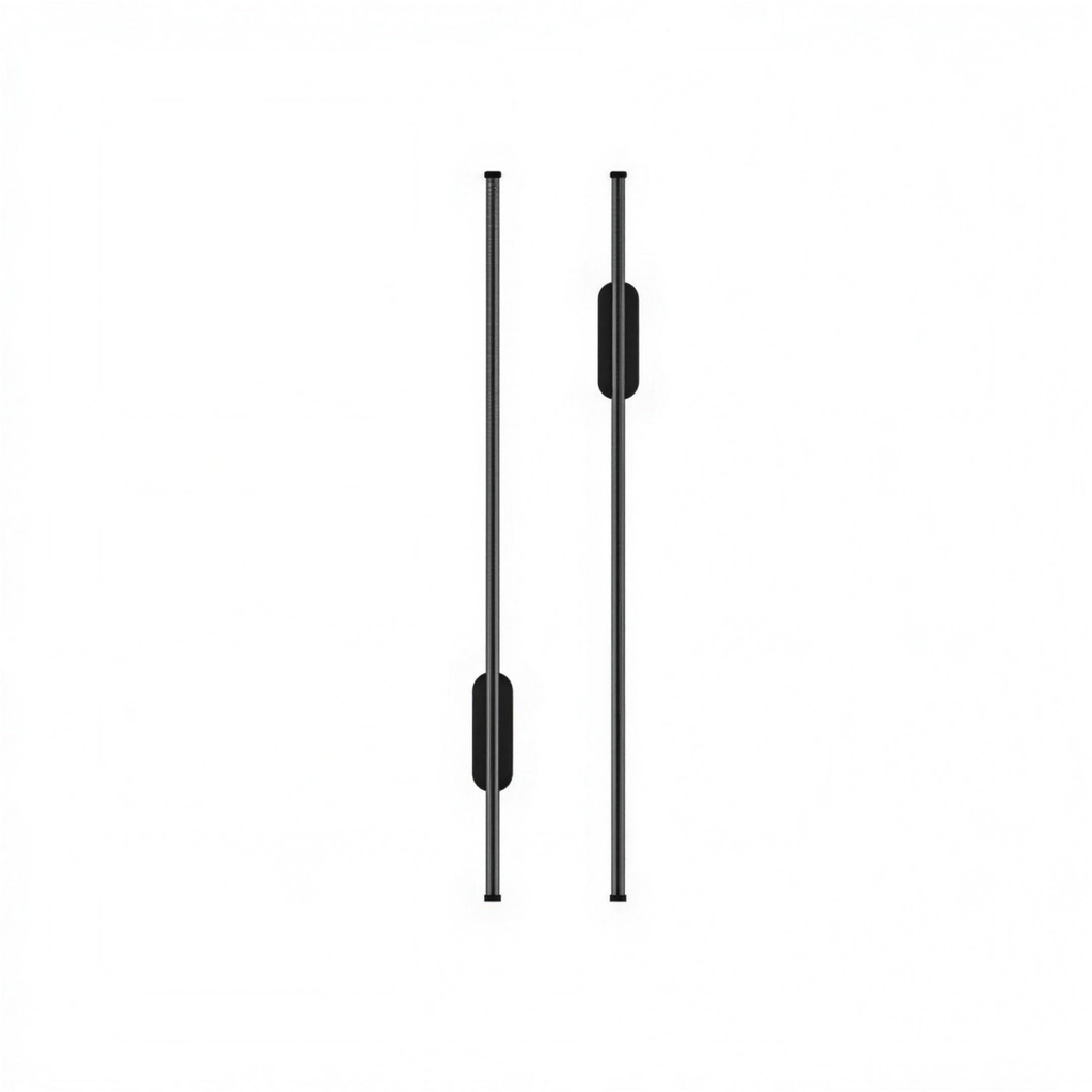 Long strip LED wall light - view 7