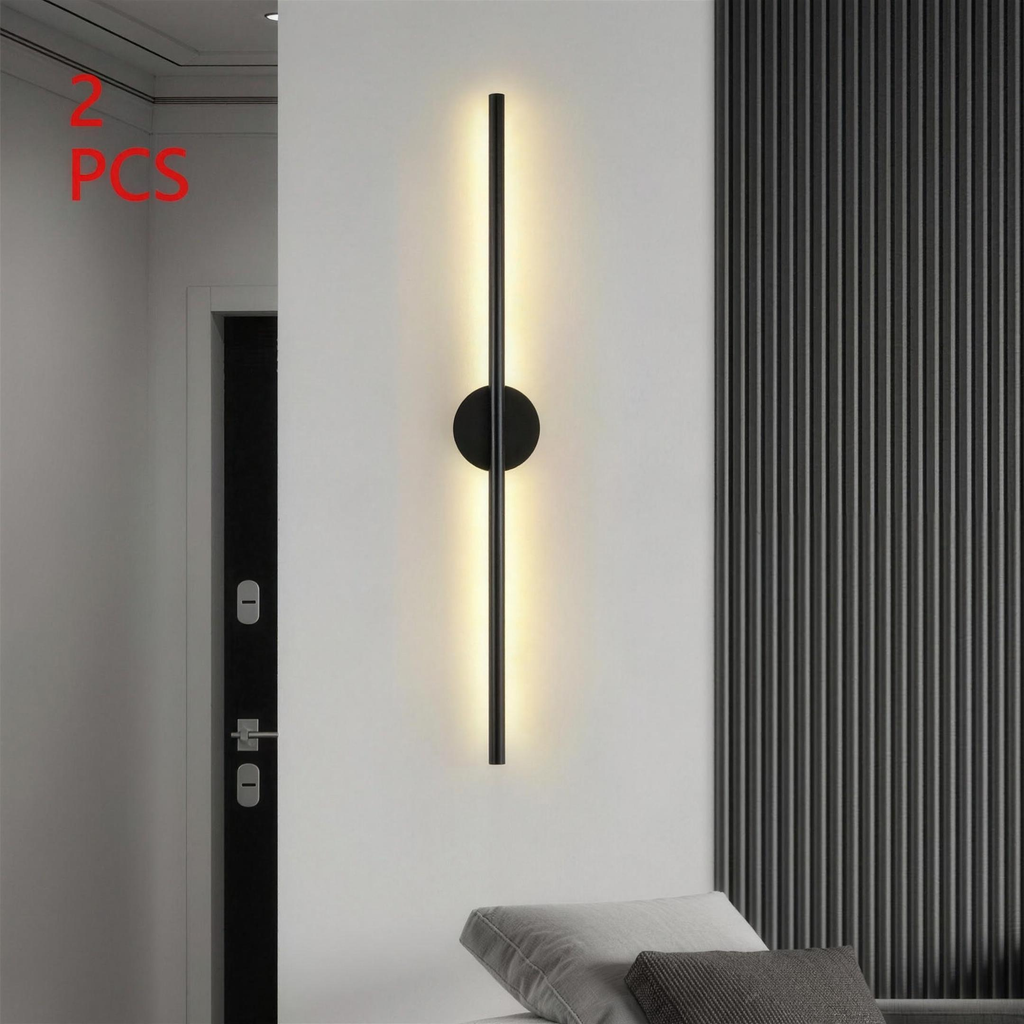 Long strip LED wall light - view 8