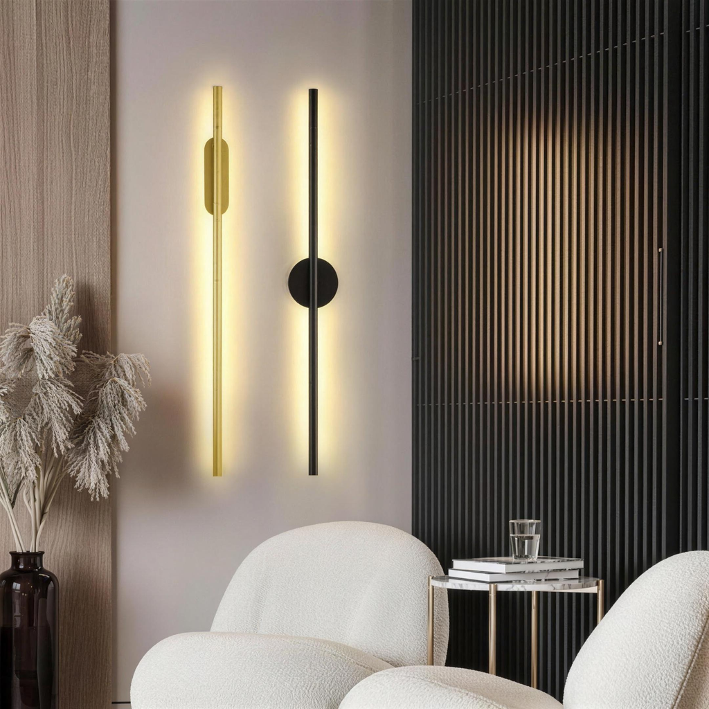 Long strip LED wall light - view 9