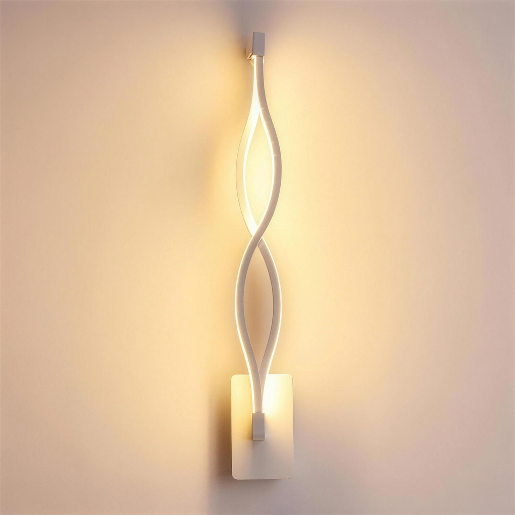Nordic wave LED wall light - view 9
