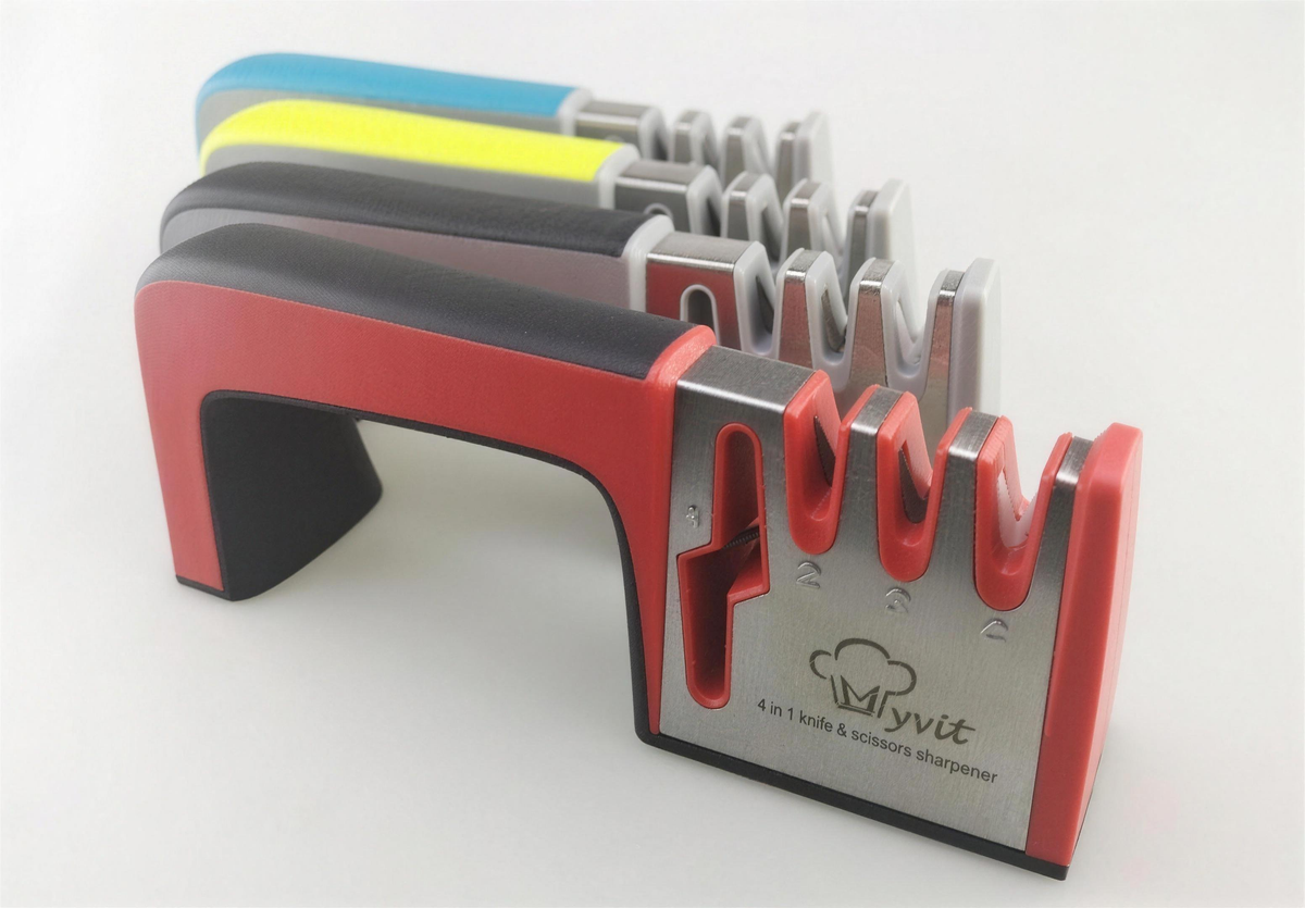 Four in one kitchen knife sharpener - view 4